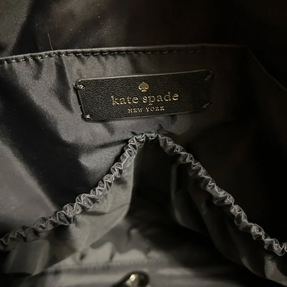 Kate Spade Black Nylon Infant Tote Bag